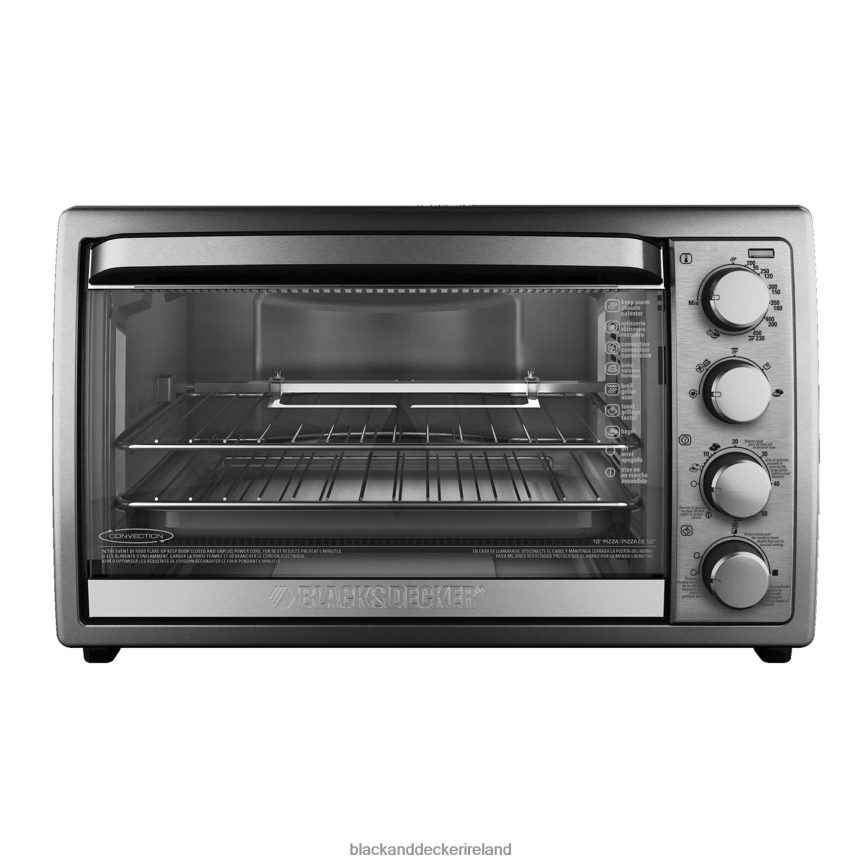 BLACK+DECKER 6-Slice Rotisserie Oven 2TNNR2387 Kitchen
