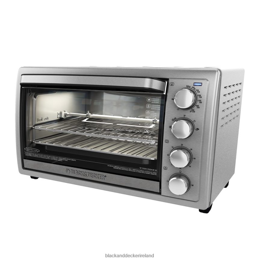 BLACK+DECKER 6-Slice Rotisserie Oven 2TNNR2387 Kitchen