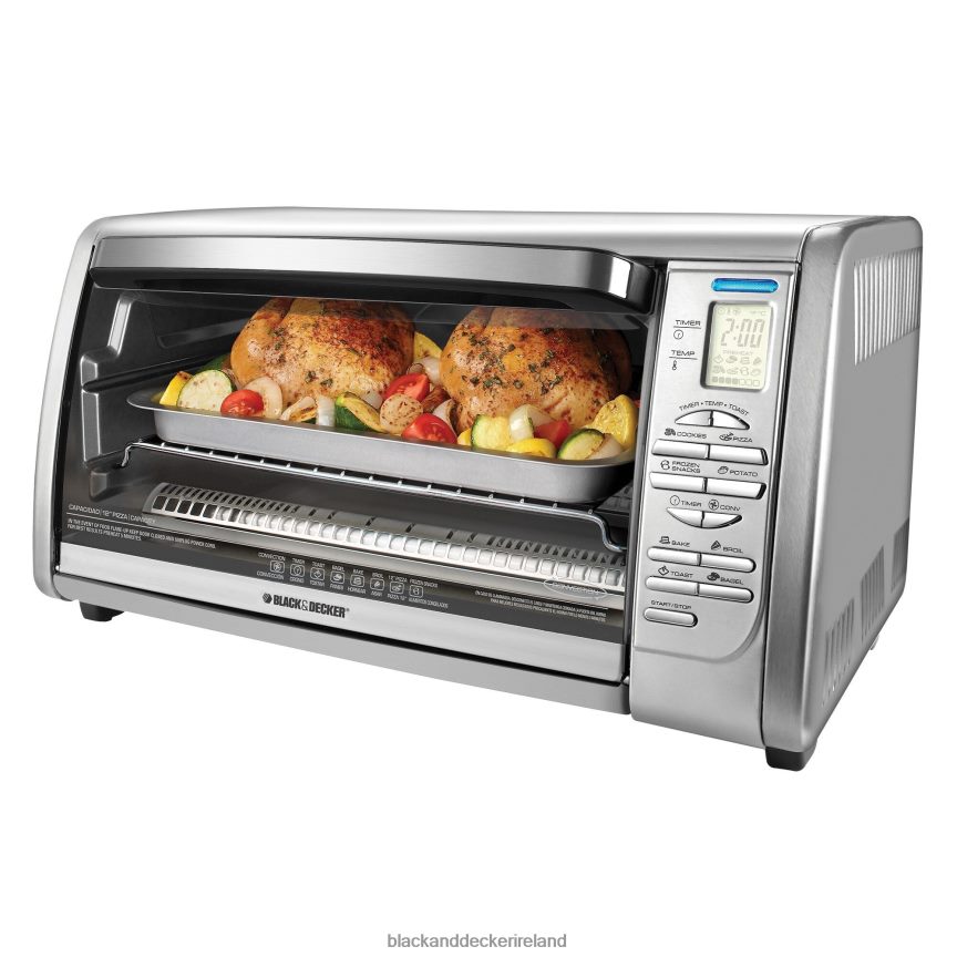 BLACK+DECKER Countertop Convection Toaster Oven 2TNNR2368 Kitchen