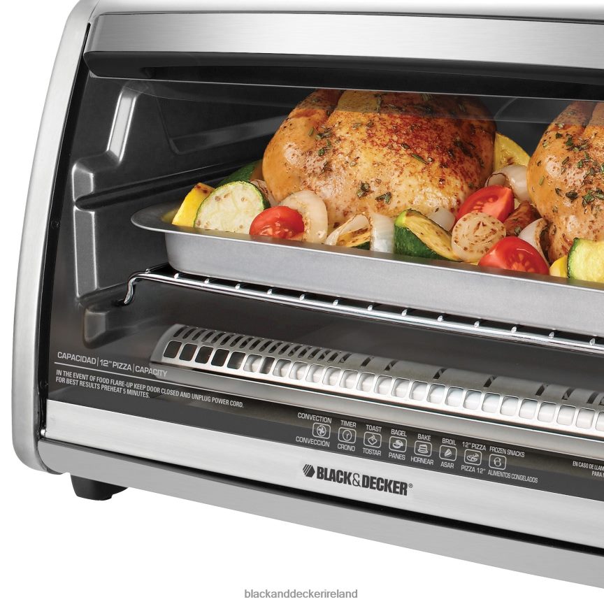 BLACK+DECKER Countertop Convection Toaster Oven 2TNNR2371 Kitchen