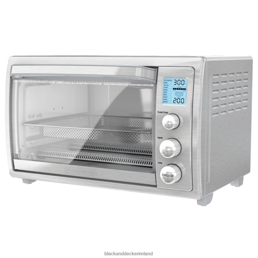 BLACK+DECKER Crisp'N Bake Air Fry Countertop Oven With No Preheat 2TNNR2379 Kitchen