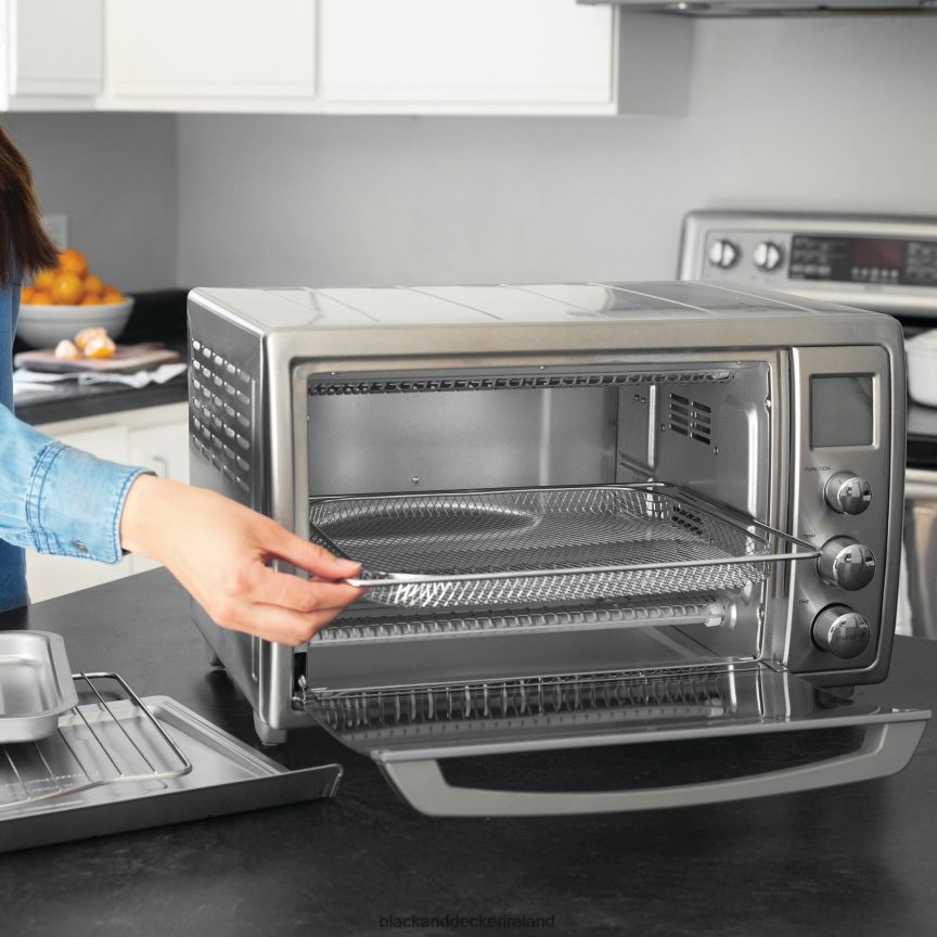 BLACK+DECKER Crisp'N Bake Air Fry Countertop Oven With No Preheat 2TNNR2379 Kitchen