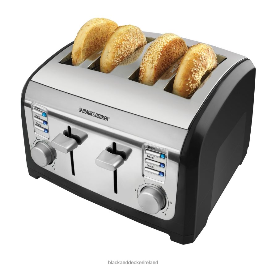 BLACK+DECKER 4-Slice Toaster 2TNNR2358 Kitchen