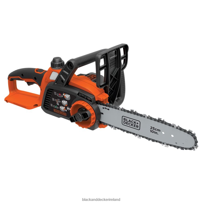 BLACK+DECKER 20V MAX Cordless Chainsaw 10-Inch (Tool Only) 2TNNR2389 Outdoor