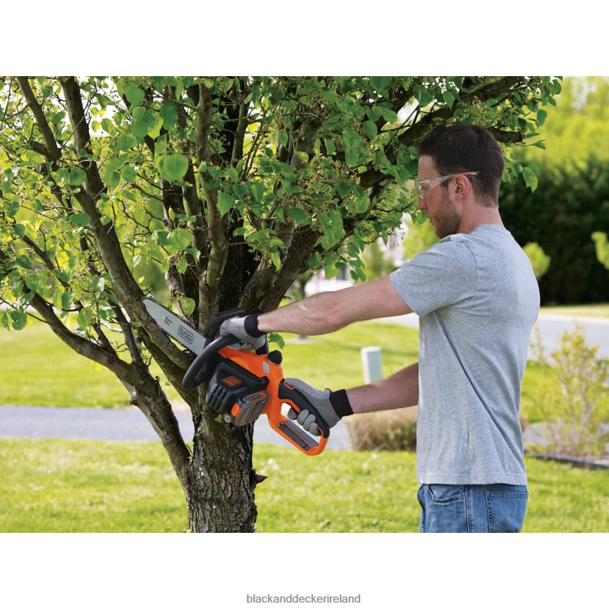 BLACK+DECKER 20V MAX Cordless Chainsaw Kit 10-Inch 2TNNR2388 Outdoor