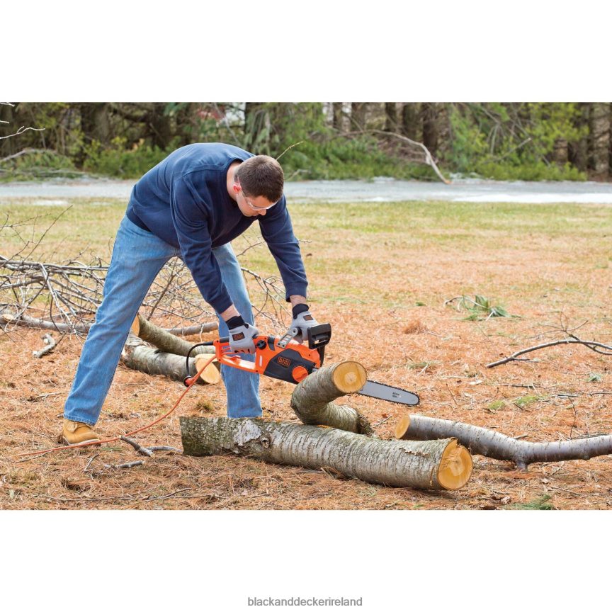 BLACK+DECKER Corded Chainsaw 15A 18In 2TNNR2394 Outdoor