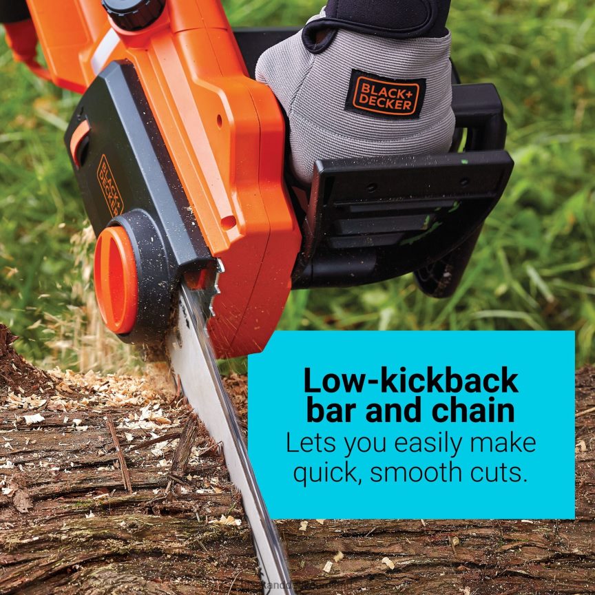 BLACK+DECKER Electric Chainsaw 16-Inch 12-Amp 2TNNR2393 Outdoor
