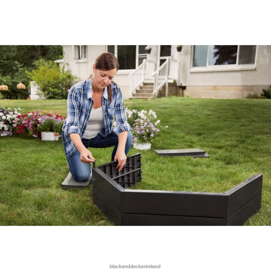 BLACK+DECKER 3 Ft. Raised Garden Bed 2TNNR2407 Outdoor