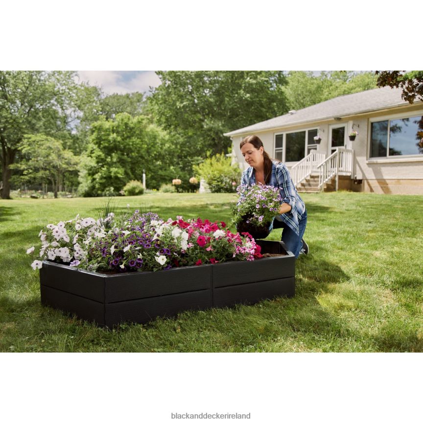 BLACK+DECKER 3 Ft. Raised Garden Bed 2TNNR2407 Outdoor
