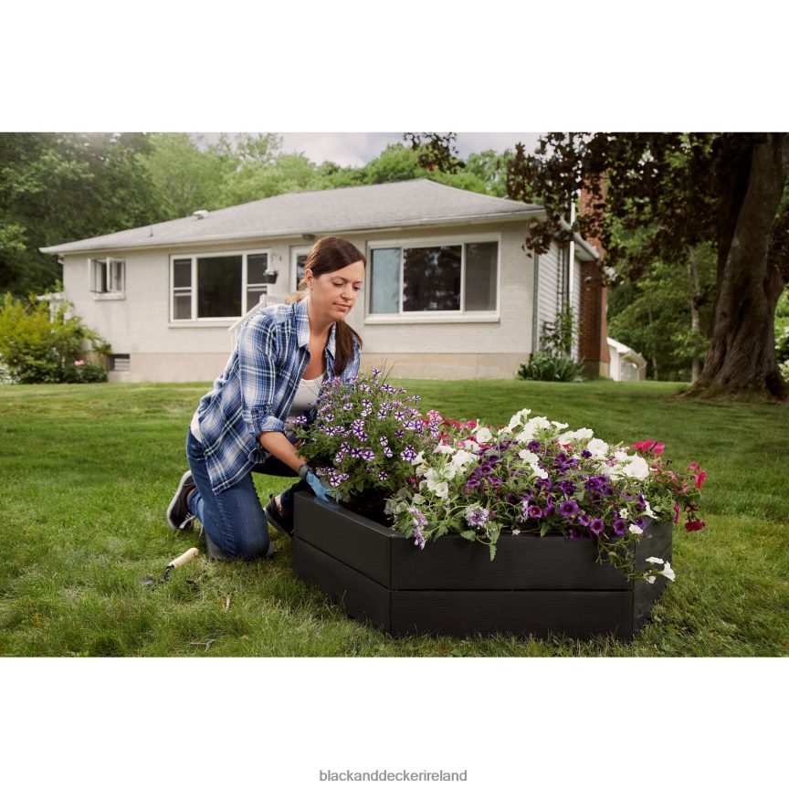 BLACK+DECKER 3 Ft. Raised Garden Bed 2TNNR2407 Outdoor