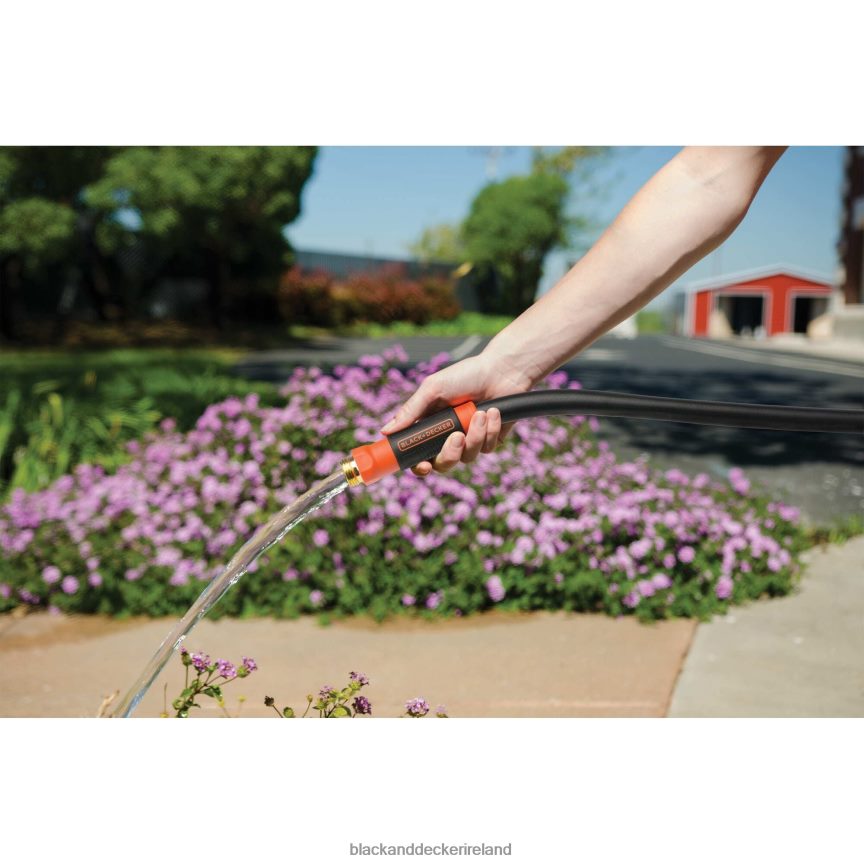 BLACK+DECKER Zerokink Garden Hose 2TNNR2411 Outdoor