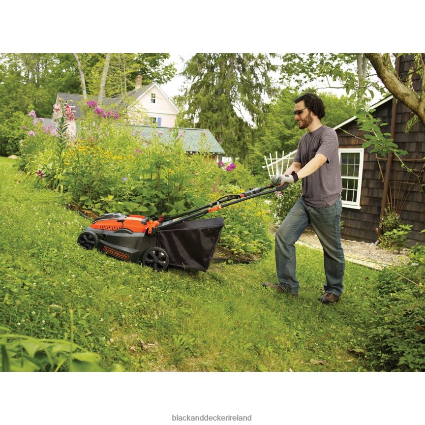 BLACK+DECKER 40V MAX Cordless Lawn Mower with Battery and Charger Included 2TNNR2419 Outdoor