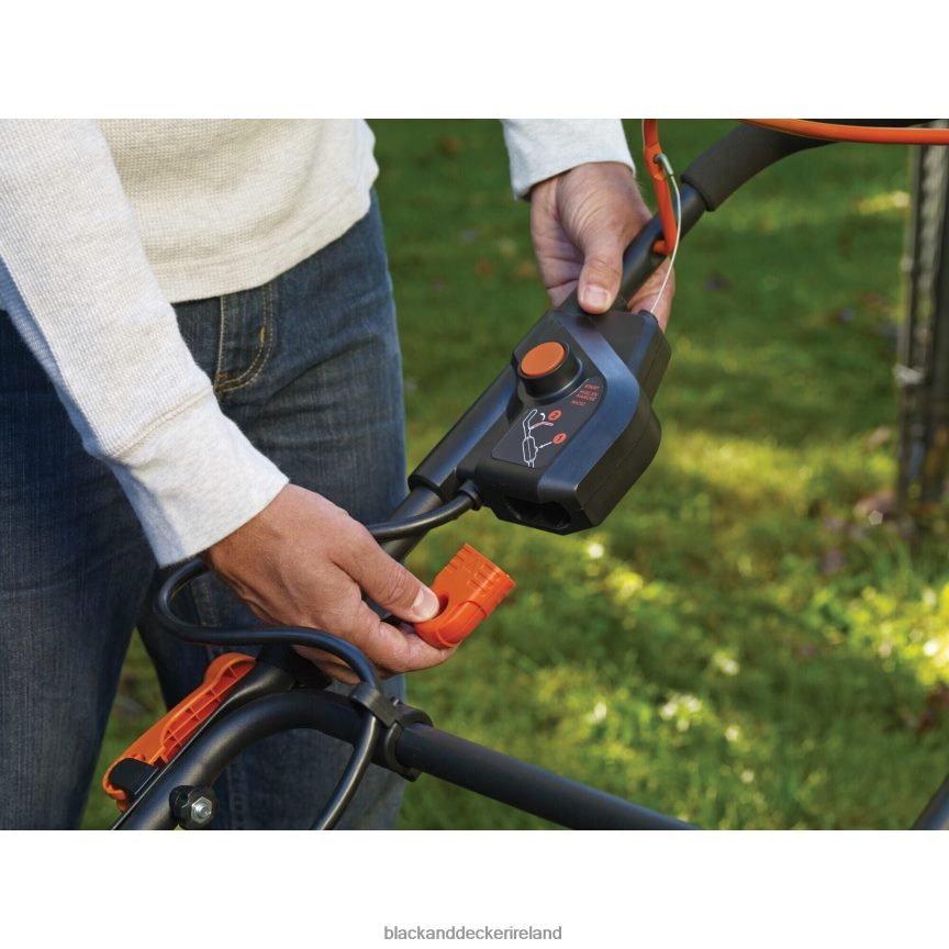 BLACK+DECKER 40V Max Cordless Lawn Mower With Battery And Charger Included 2TNNR2422 Outdoor