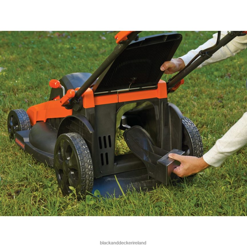 BLACK+DECKER 40V Max Cordless Lawn Mower With Battery And Charger Included 2TNNR2422 Outdoor