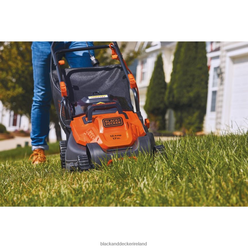 BLACK+DECKER Electric Lawn Mower 12-Amp 17-Inch 2TNNR2420 Outdoor