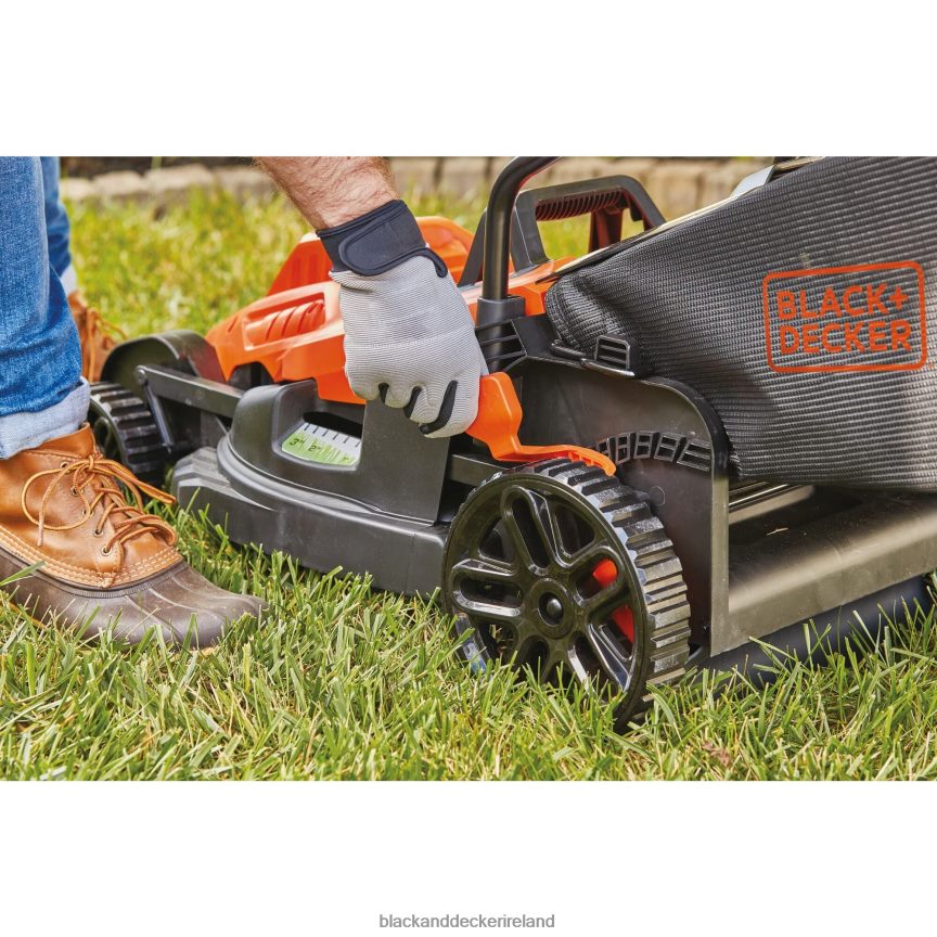 BLACK+DECKER Electric Lawn Mower 12-Amp 17-Inch 2TNNR2420 Outdoor