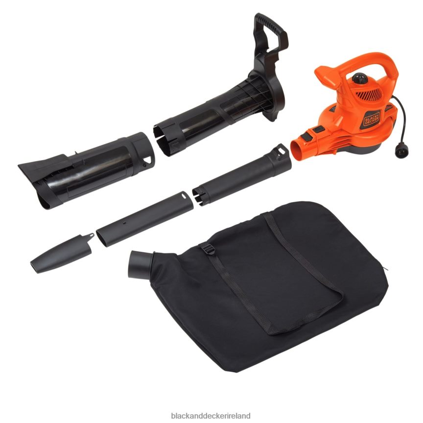 BLACK+DECKER 12 Amp 3In1 Electric Blower Vacuum Mulcher 2TNNR2443 Outdoor