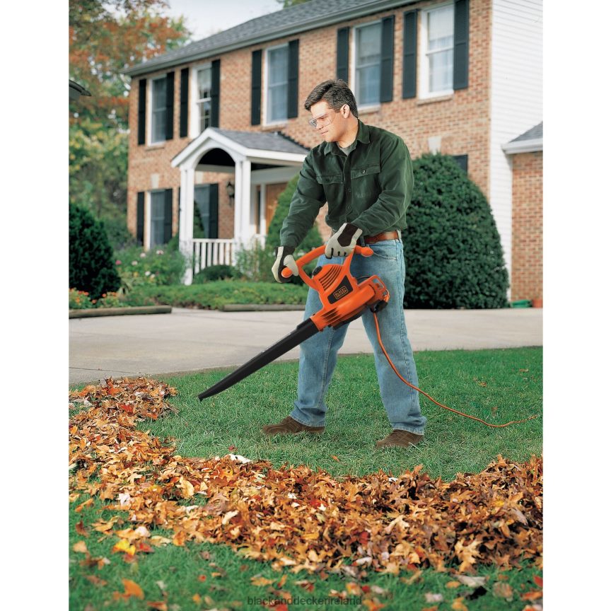 BLACK+DECKER 12 Amp Blower/Vacuum/Mulcher 2TNNR2447 Outdoor