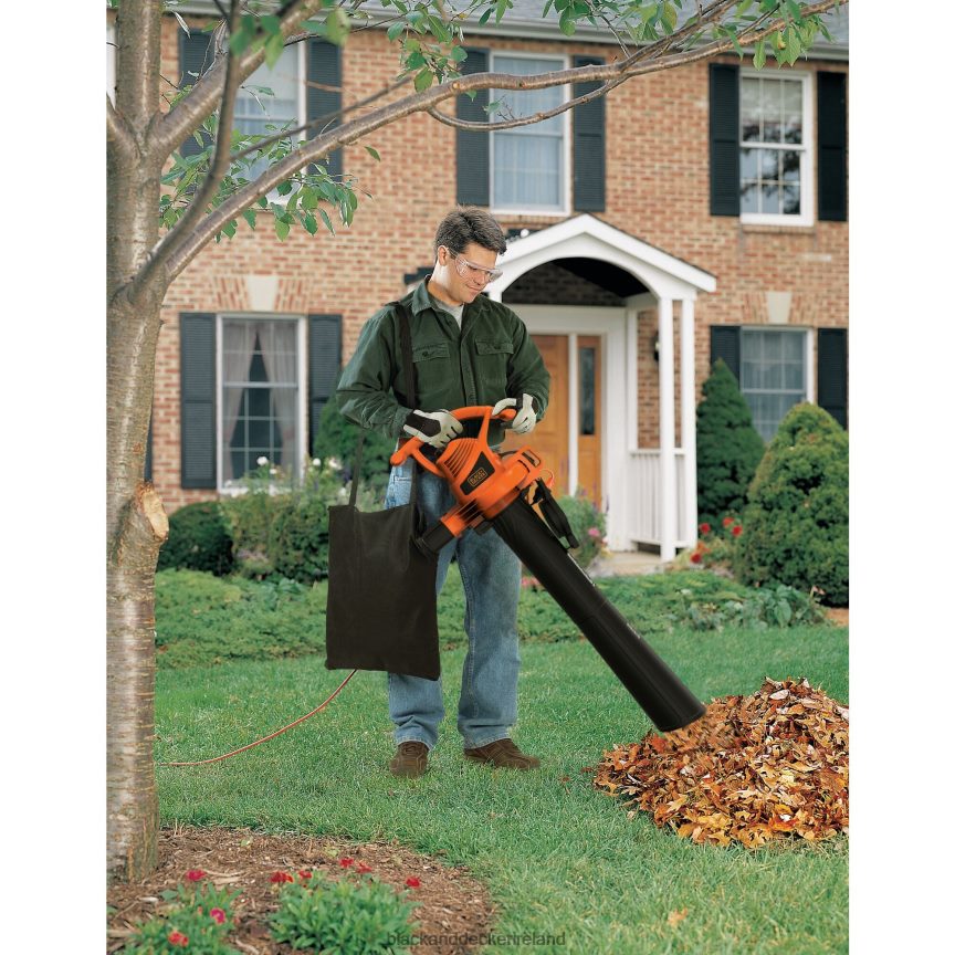 BLACK+DECKER 12 Amp Blower/Vacuum/Mulcher 2TNNR2447 Outdoor