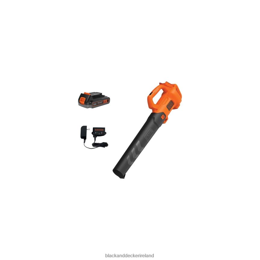 BLACK+DECKER 20V MAX Cordless Leaf Blower Kit 2TNNR2431 Outdoor
