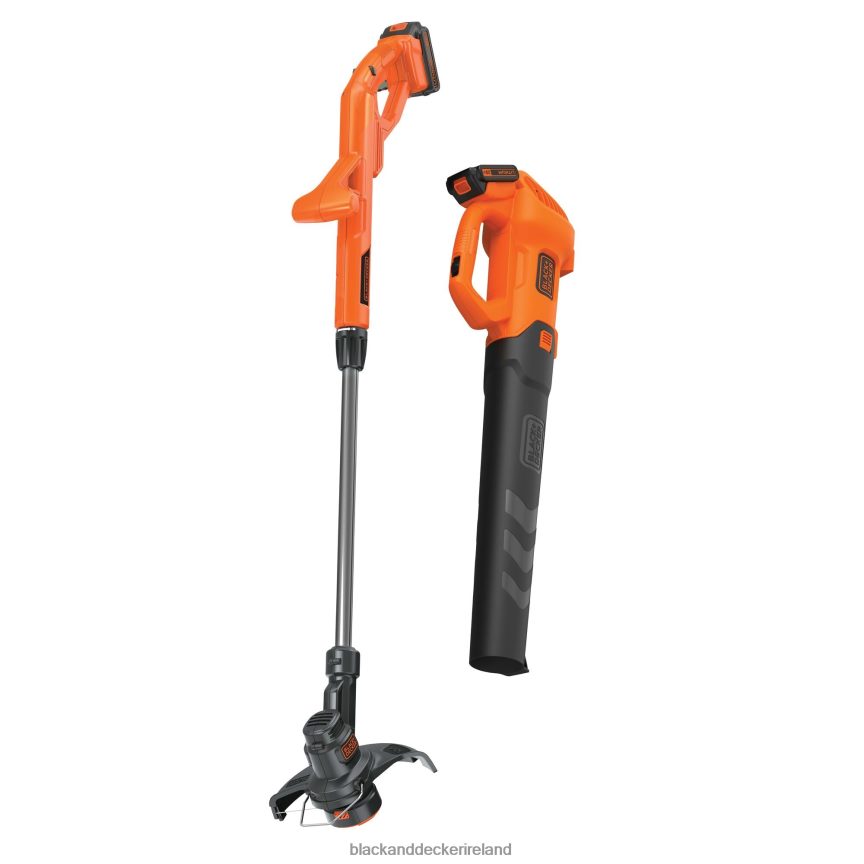 BLACK+DECKER 20V MAX Leaf Blower and String Trimmer Combo Kit 2TNNR2433 Outdoor