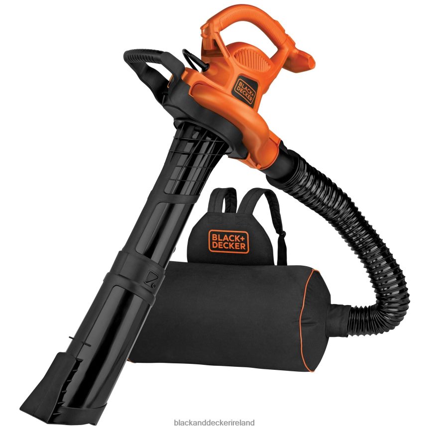 BLACK+DECKER 3-In-1 Electric Leaf Blower Leaf Vacuum Mulcher 2TNNR2442 Outdoor