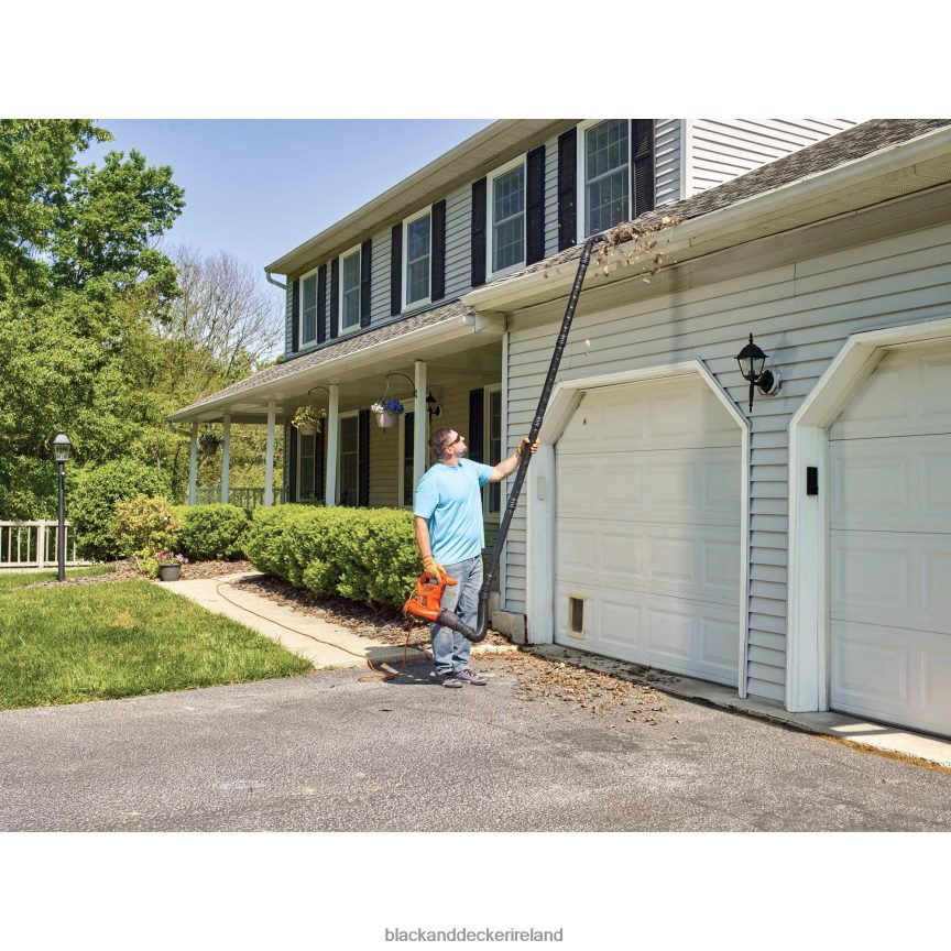 BLACK+DECKER Gutter Clean Attachment For Blower Quick Connect 2TNNR2452 Outdoor