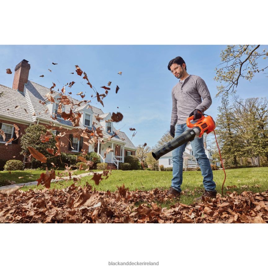 BLACK+DECKER Leaf Blower Axial 9-Amp 2TNNR2445 Outdoor