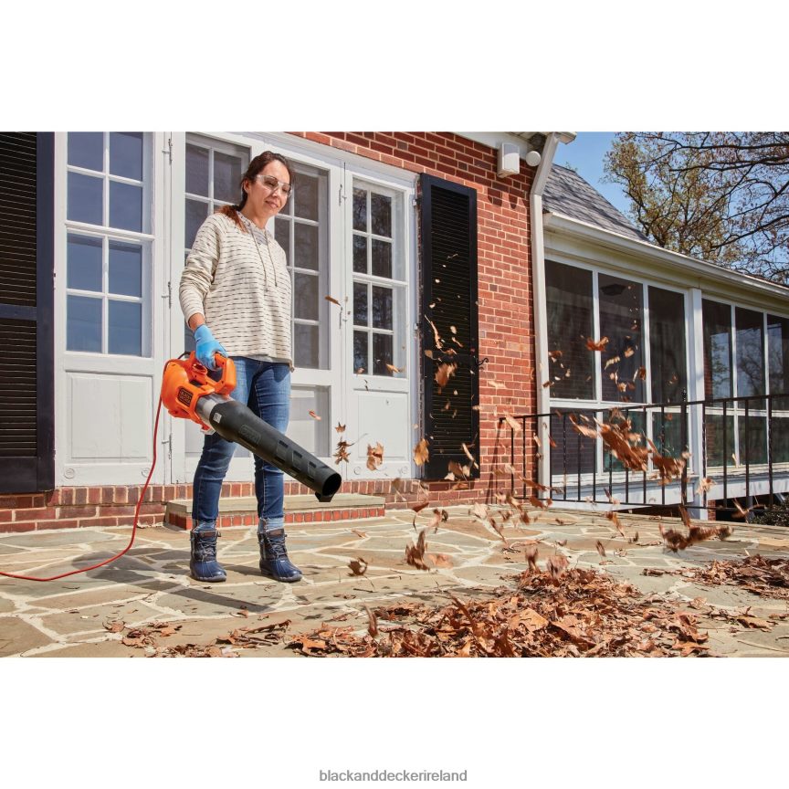 BLACK+DECKER Leaf Blower Axial 9-Amp 2TNNR2445 Outdoor