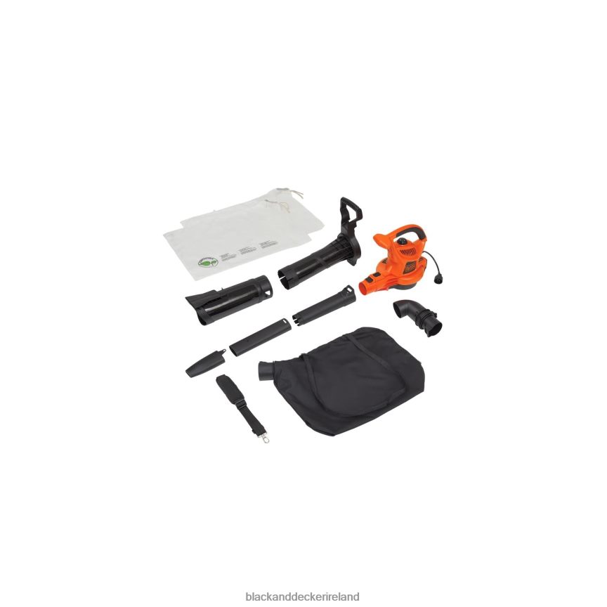 BLACK+DECKER Leaf Blower & Leaf Vacuum 3-in-1 12-Amp 250-MPH 400-CFM 2TNNR2448 Outdoor