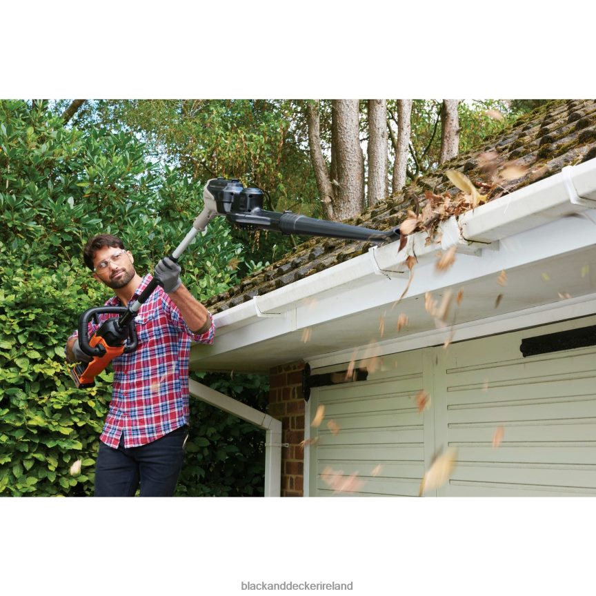 BLACK+DECKER Yardmaster 20V MAX Leaf Blower Gutter Attachment 2TNNR2451 Outdoor