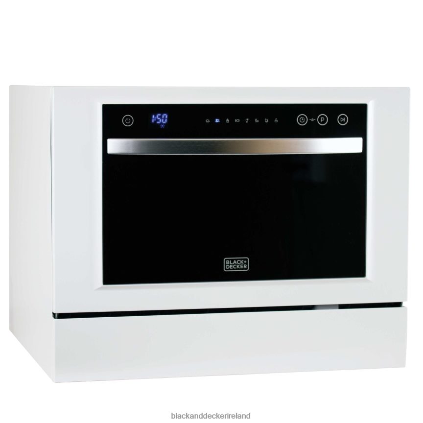 BLACK+DECKER 6 Place Setting Compact Countertop Dishwasher 2TNNR2461 Outdoor