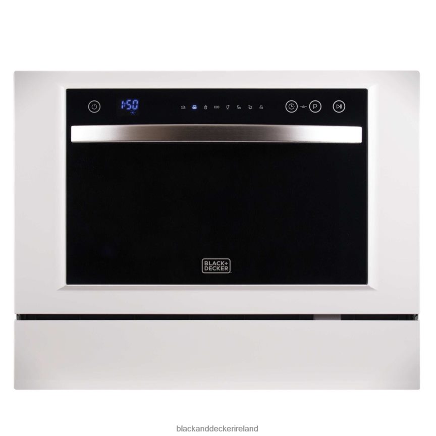 BLACK+DECKER 6 Place Setting Compact Countertop Dishwasher 2TNNR2461 Outdoor