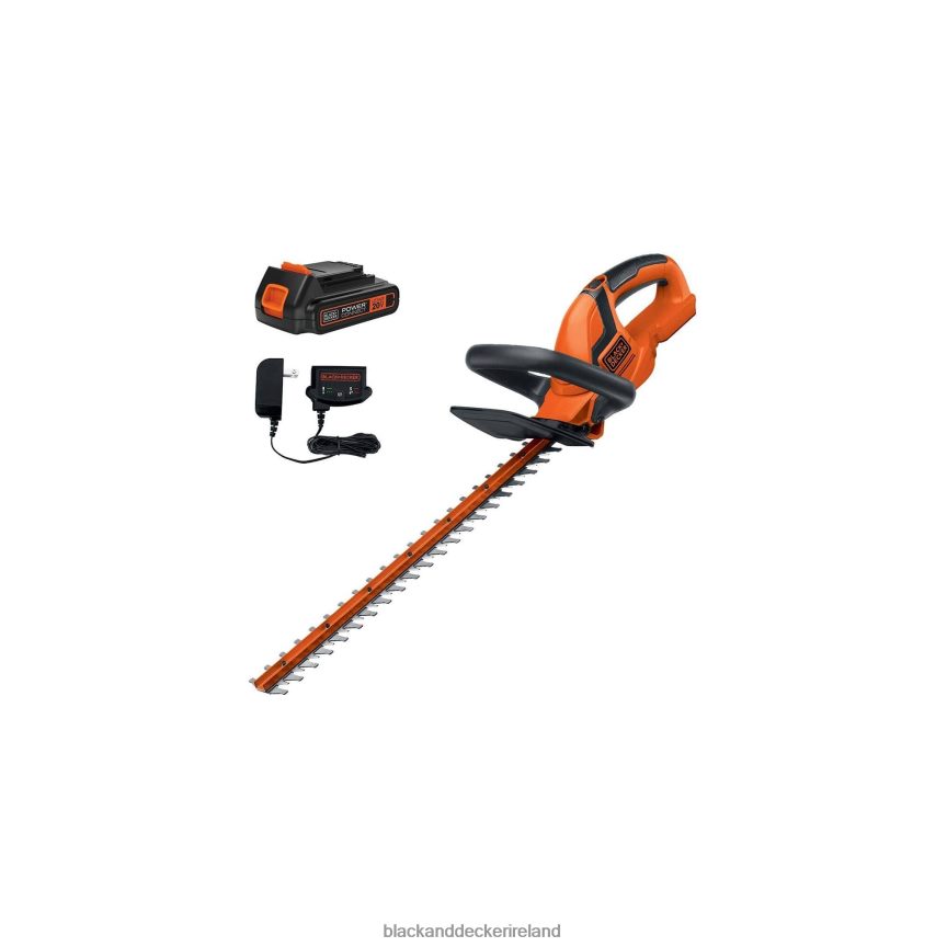 BLACK+DECKER 20V MAX Cordless Hedge Trimmer 22-Inch 2TNNR2505 Outdoor