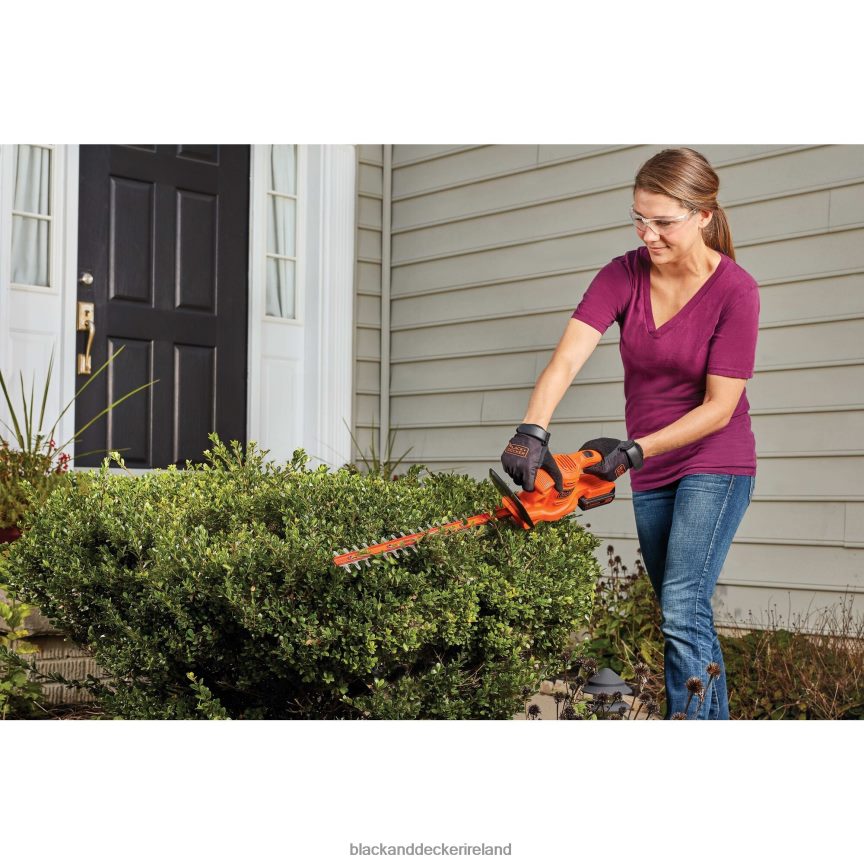 BLACK+DECKER 20V MAX Cordless Hedge Trimmer Battery & Charger Included 2TNNR2502 Outdoor