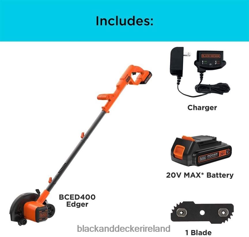 BLACK+DECKER 20V MAX Edger 2TNNR2517 Outdoor