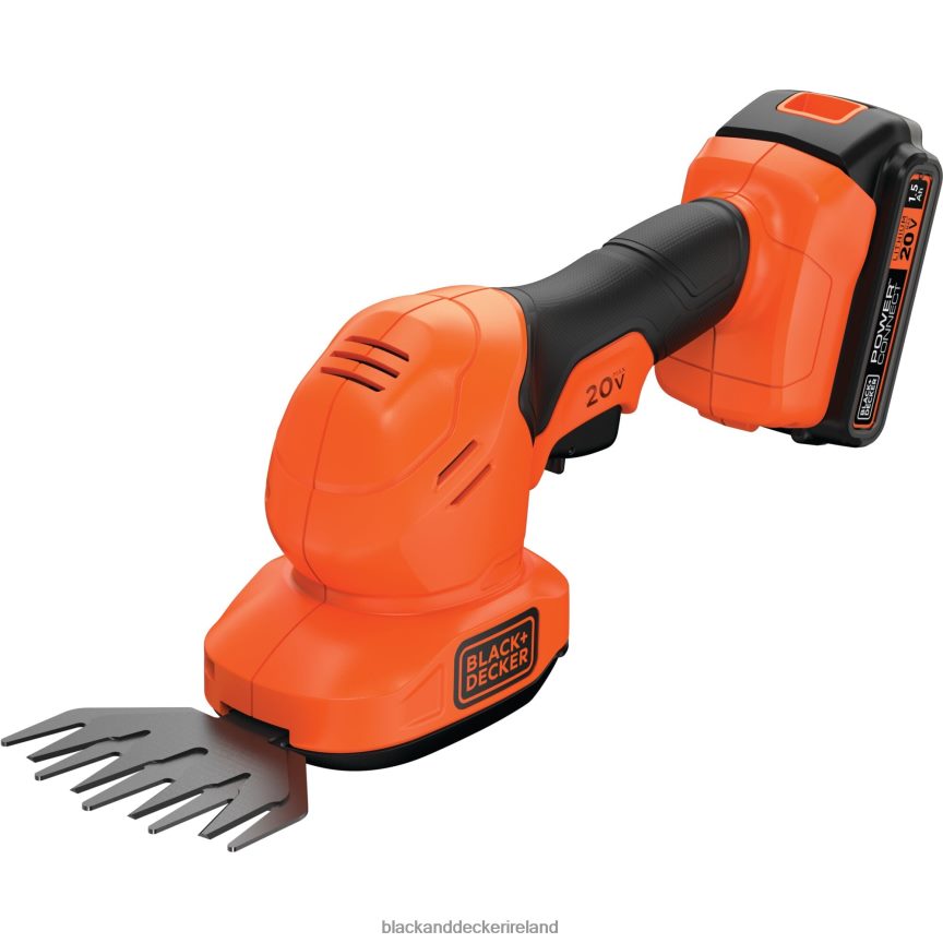BLACK+DECKER 20V MAX POWERCONNECT 3/8 in. Cordless Shear Shrubber Kit 2TNNR2511 Outdoor