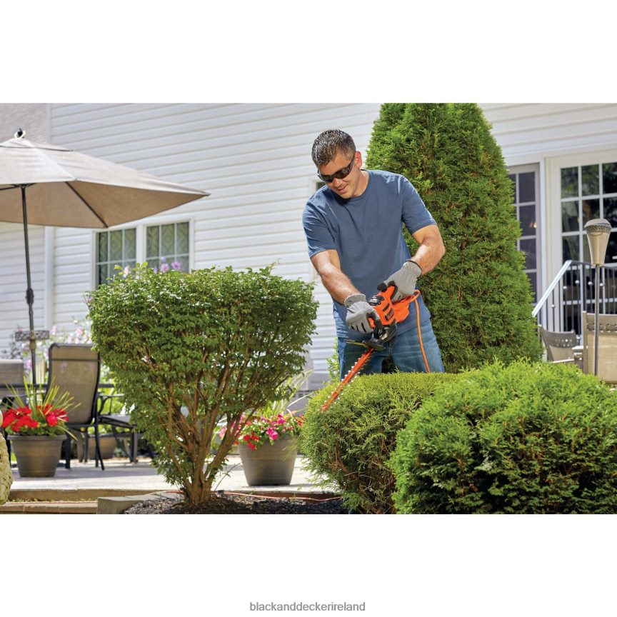 BLACK+DECKER Electric Hedge Trimmer 17 in. 2TNNR2501 Outdoor
