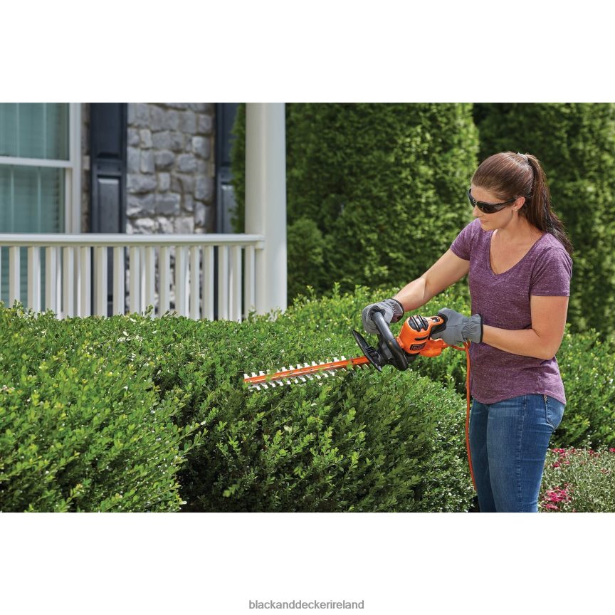 BLACK+DECKER Electric Hedge Trimmer 22-Inch 2TNNR2508 Outdoor