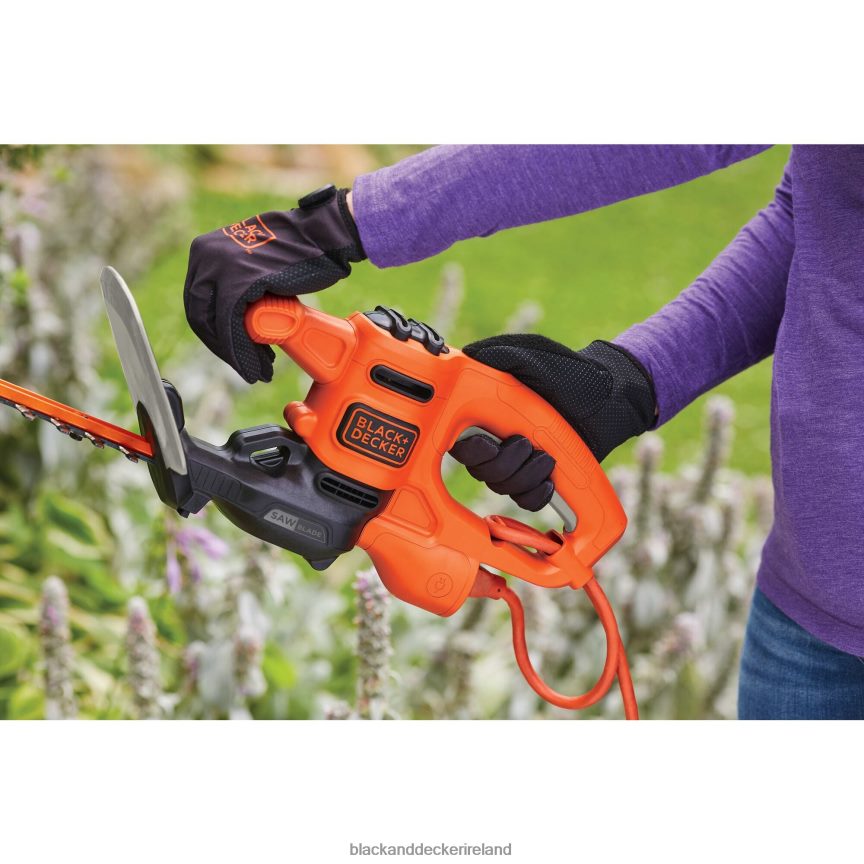 BLACK+DECKER Hedge Trimmer Dual-Action Blade 16-Inch 2TNNR2498 Outdoor