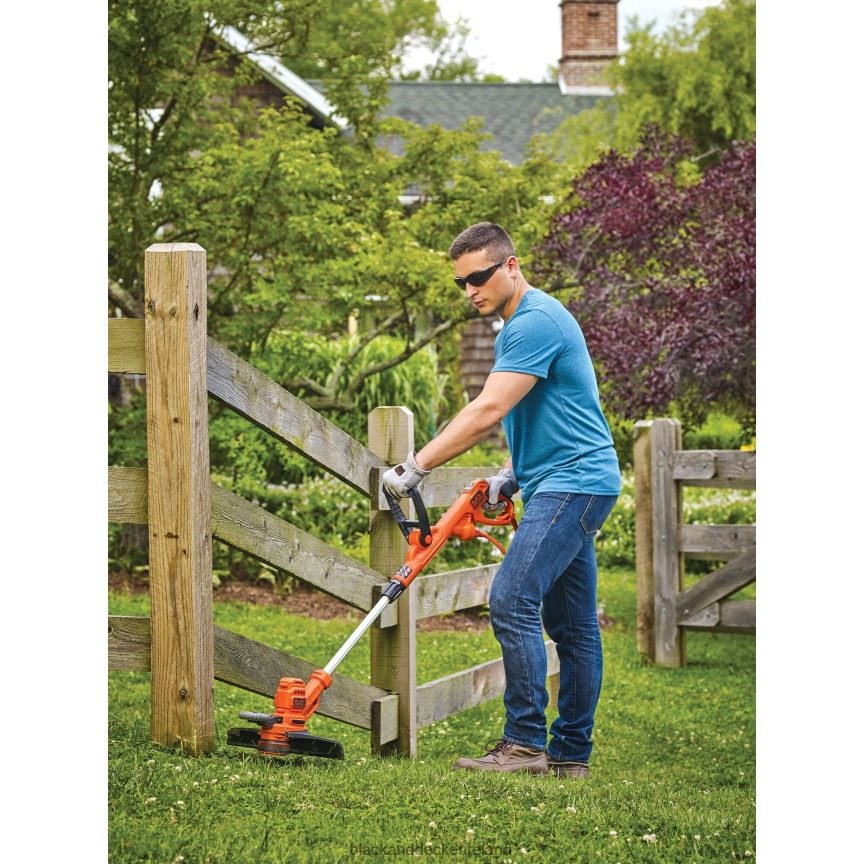 BLACK+DECKER String Trimmer Electric 14-Inch 2TNNR2492 Outdoor
