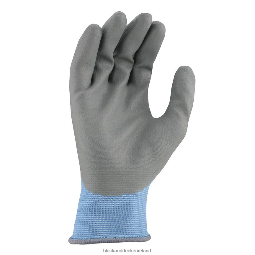 BLACK+DECKER Blue Ladies Foam Nitrile Grip Glove 2TNNR2751 Tools