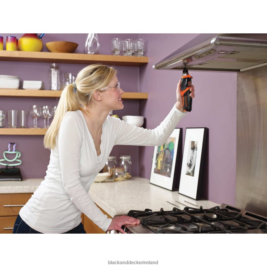 BLACK+DECKER Full Wraparound Eyewear With Rubber Temple Grips 2TNNR2755 Tools