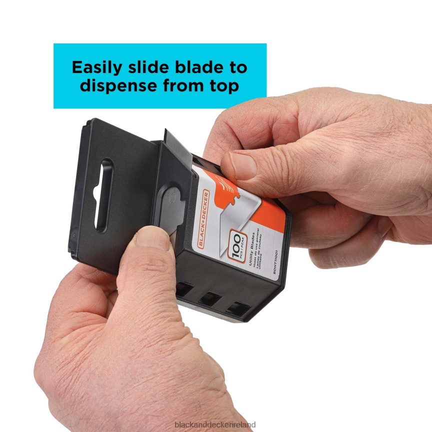 BLACK+DECKER Utility Knife Blades 100 Pack 2TNNR2757 Tools