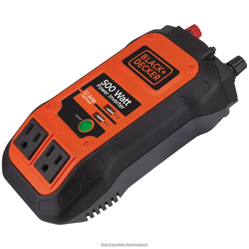 BLACK+DECKER 500 Watt Power Inverter With Sub 2TNNR2732 Tools