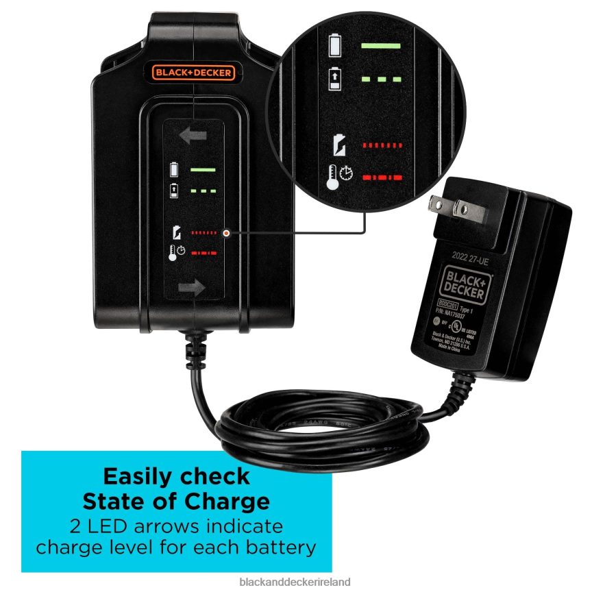 BLACK+DECKER Dual Charger - Tool Only 2TNNR2725 Tools