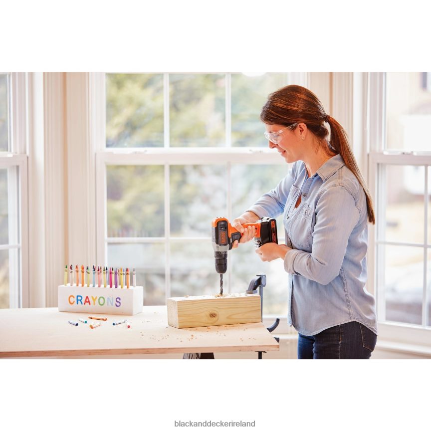 BLACK+DECKER 20V MAX Drill with Home Tool Kit 66-Piece 2TNNR2550 Tools