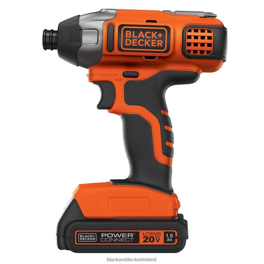 BLACK+DECKER 20V MAX POWERCONNECT 1/4 in. Cordless Impact Driver Kit 2TNNR2538 Tools