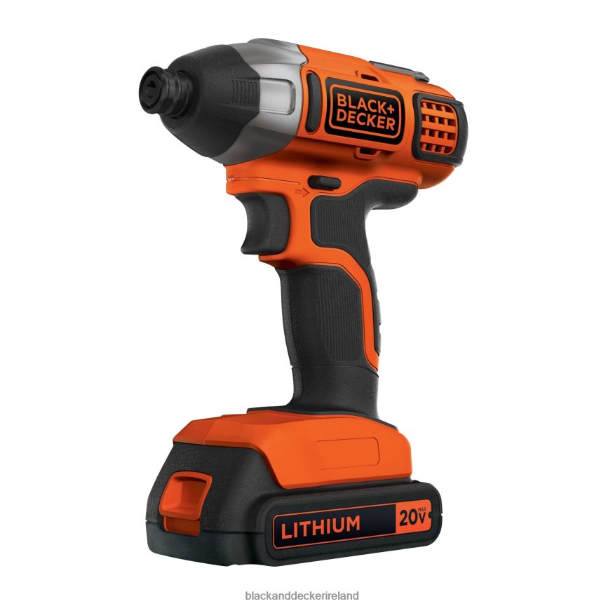 BLACK+DECKER 20V MAX POWERCONNECT 1/4 in. Cordless Impact Driver Tool Only 2TNNR2537 Tools