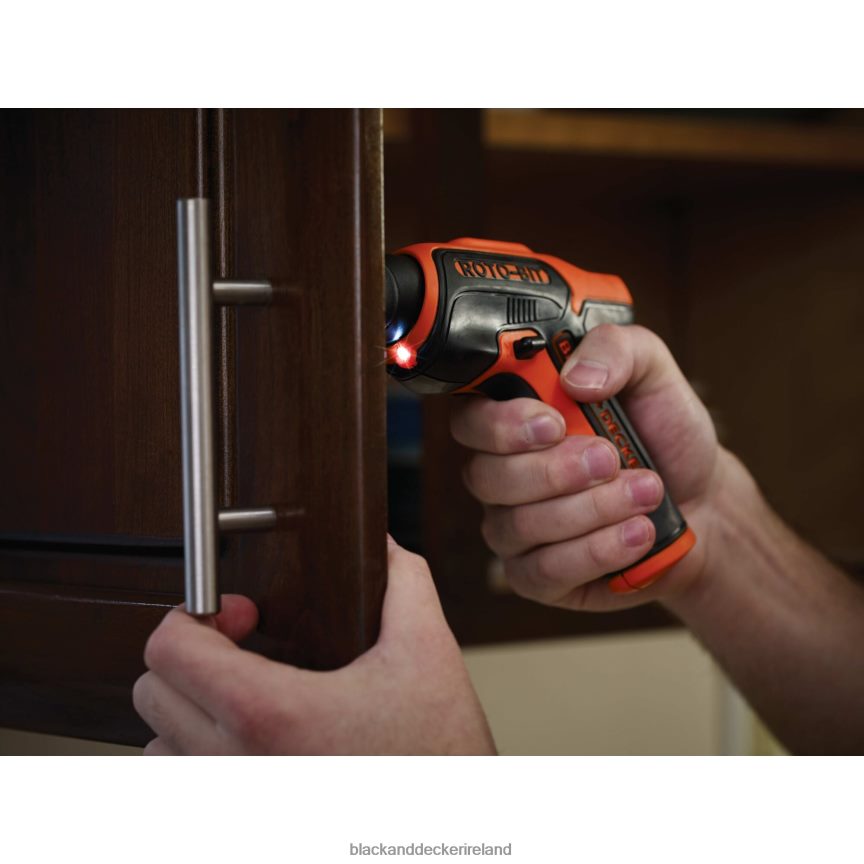 BLACK+DECKER 4V MAX Cordless Screwdriver With Bit Storage 2TNNR2560 Tools